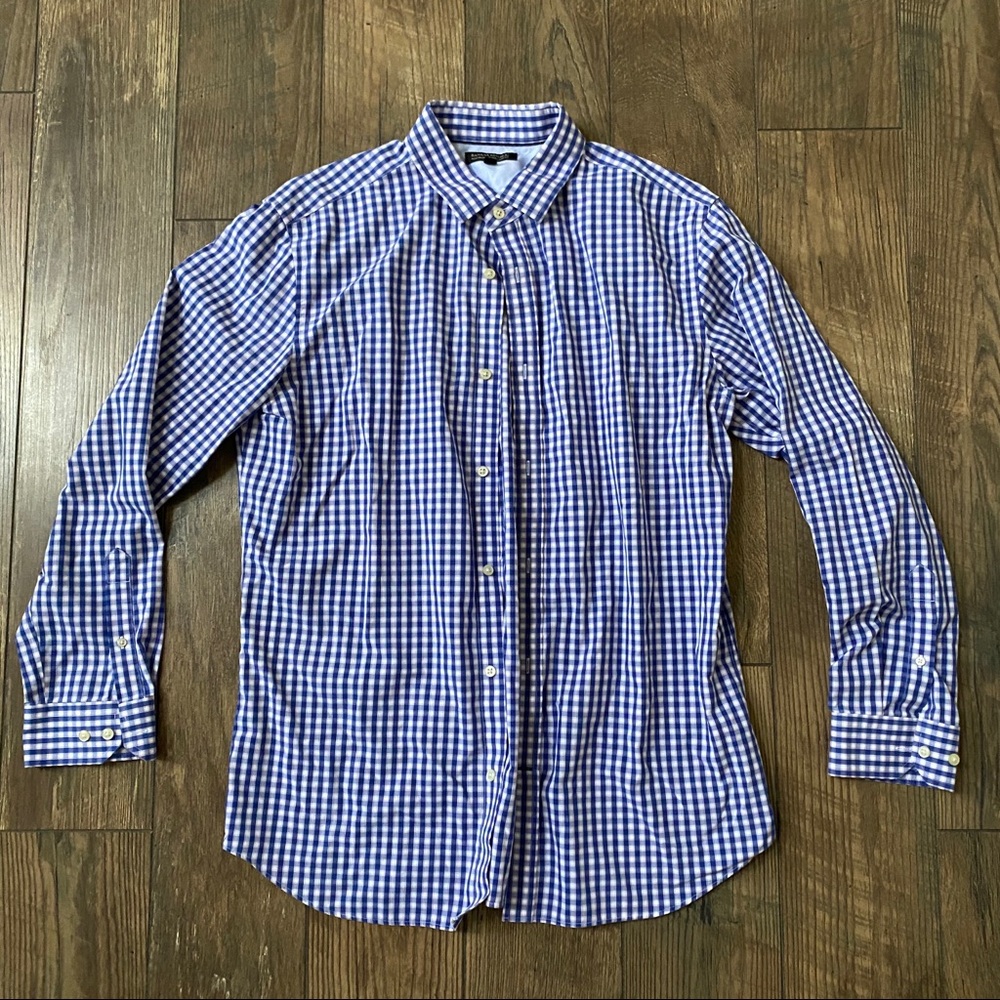 Banana Republic Tailored Slim Fit Button Up